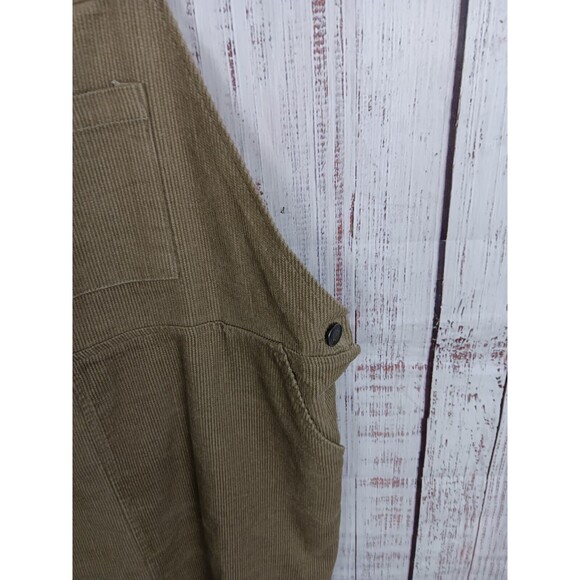 Listicle Corduroy Bib Overalls Skirt Girls Size Large Green - Picture 4 of 8